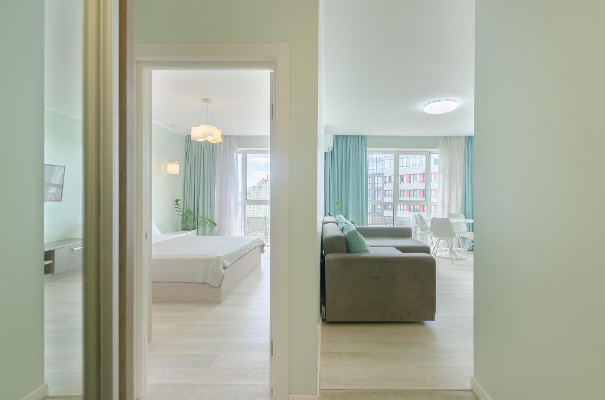 21-212 Petrovdom In Mint Apartments At Rc Kvartet Near Central Railway Station Kiev Eksteriør billede